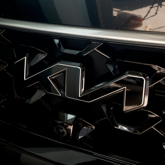 Fits Kia Sorrento 2022-2023 - Front, Rear and Steering Wheel Badge Overlay Set