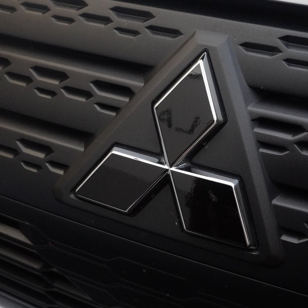 Fits Mitsubishi Eclipse Cross 2020 - 2024 - Front, Rear and Steering Wheel Badge Overlay Set