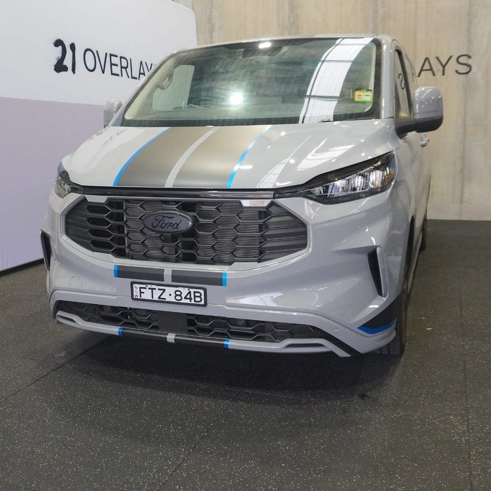 Ford Transit Badge Overlays 2025+ (Rear Barn Door Compatible Only)