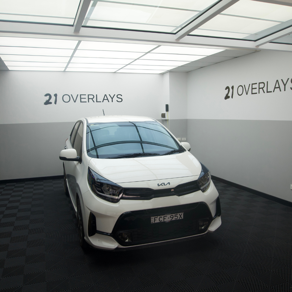 Kia Picanto GT Front & Rear "Kia" Badge Overlay 2021-2023