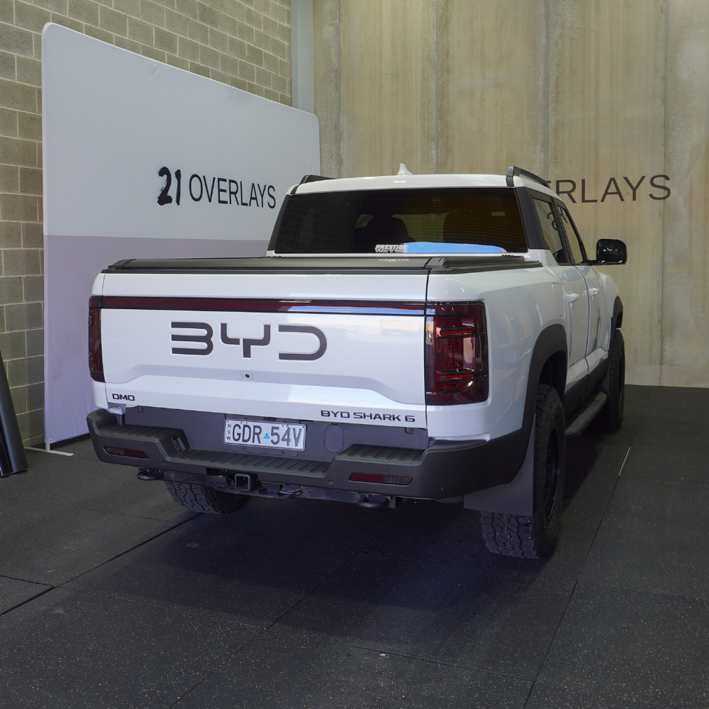 EXCLUSIVE PRESALE : BYD Shark 6 Tail Light Overlay Kit