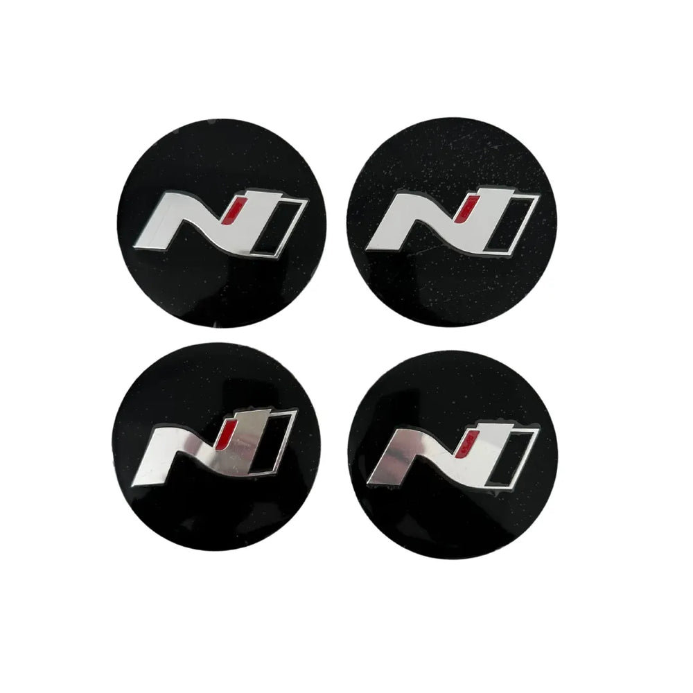 Hyundai N & N Line Centre Cap Adhesive Badge Cover for i30, i20, Sedan, Sonata, Kona, Tuscon