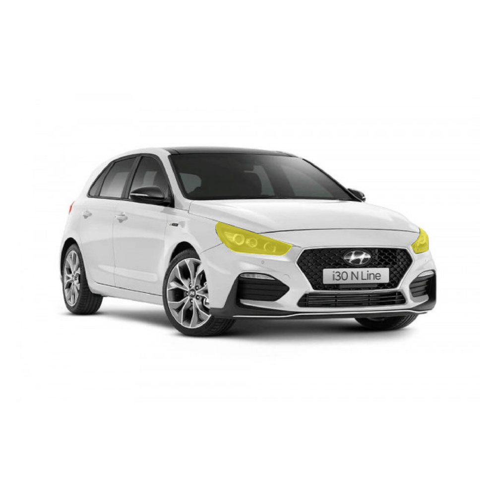 Hyundai Pre-Facelift i30 DIY Full Headlight PPF Kit 2017-2023