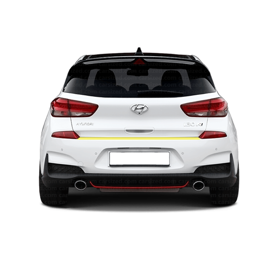 Hyundai Pre-Facelift i30 Hatch DIY Boot Strip PPF Kit