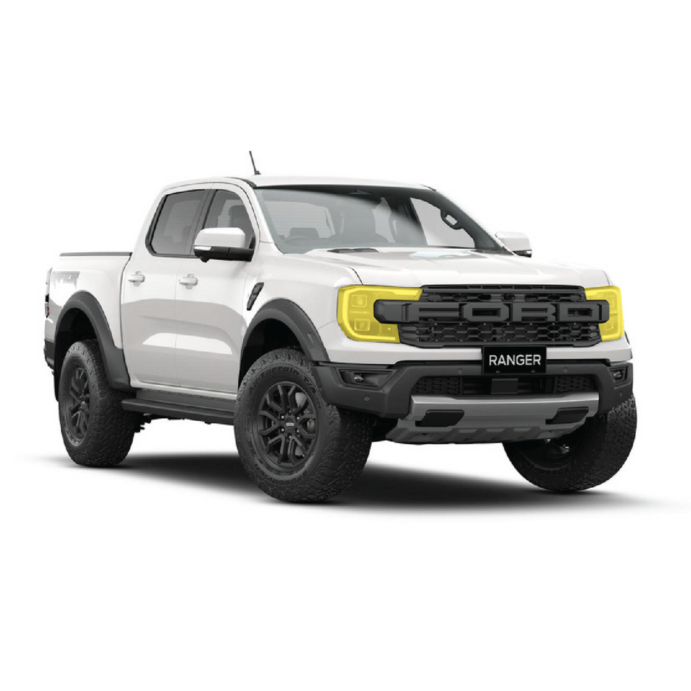 Ford Raptor DIY Full Headlight PPF/Tint Kit 2022-2025