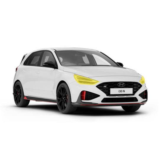 Hyundai Pre-Facelift i30N Facelift DIY Full Tail Light PPF/Tint Kit 2022-2025+