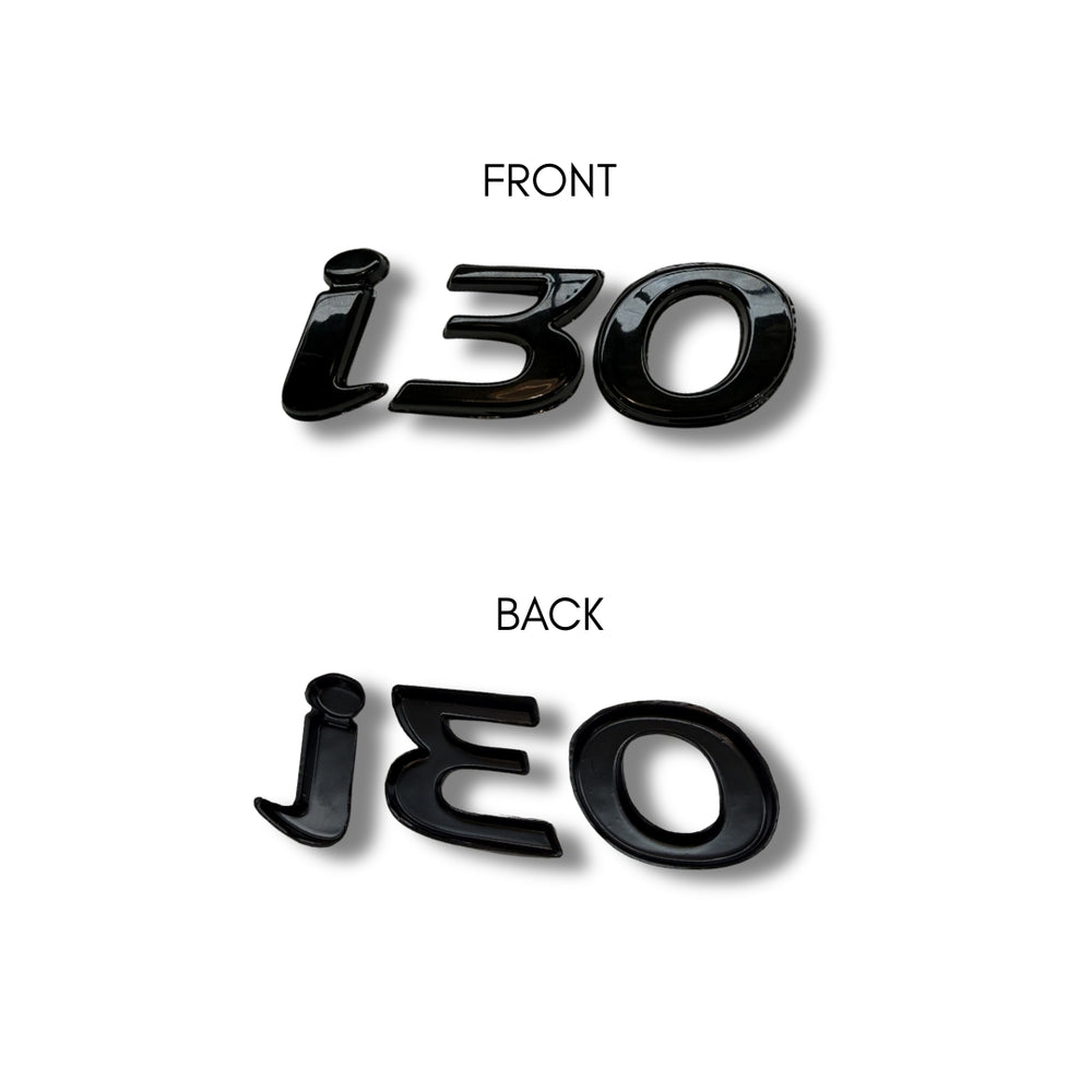 Hyundai i30 Hatch Rear "i30" Badge Cover 2017-2023