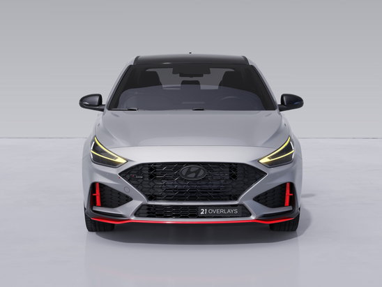 Hyundai i30N/N Line Hatch - Number Plate Relocation Mount