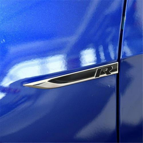 Volkswagen Golf Mk7/7.5 R Badge Overlay Side Wing Badges