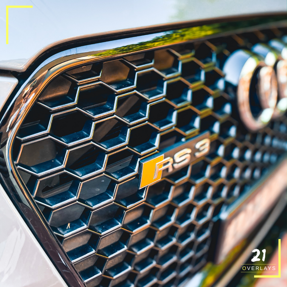 Audi RS4 Colour Change Badge Inlay