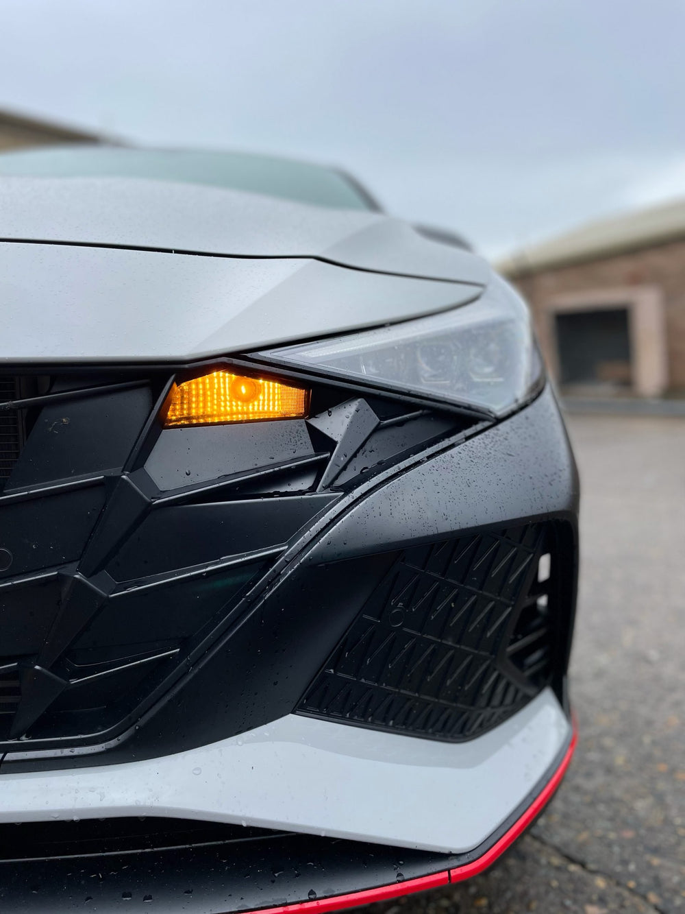 Hyundai i30 N Sedan Front Indicator Overlay 2021-2022