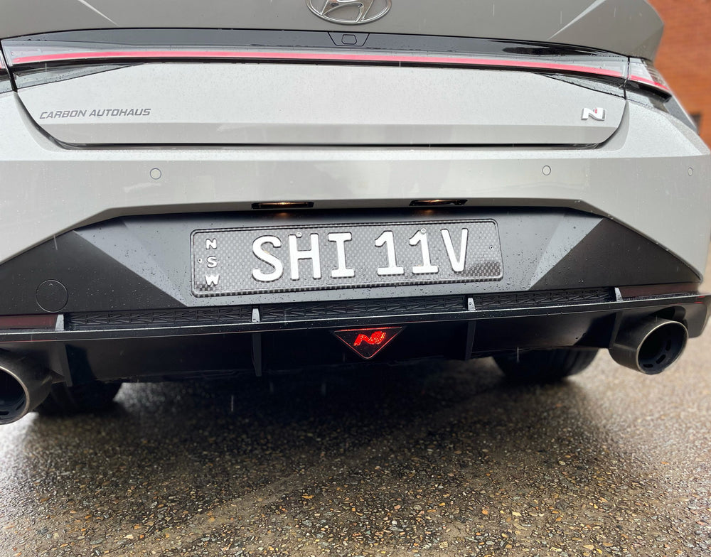 Hyundai i30 N Sedan Rear Fog Light Overlay 2021-2023