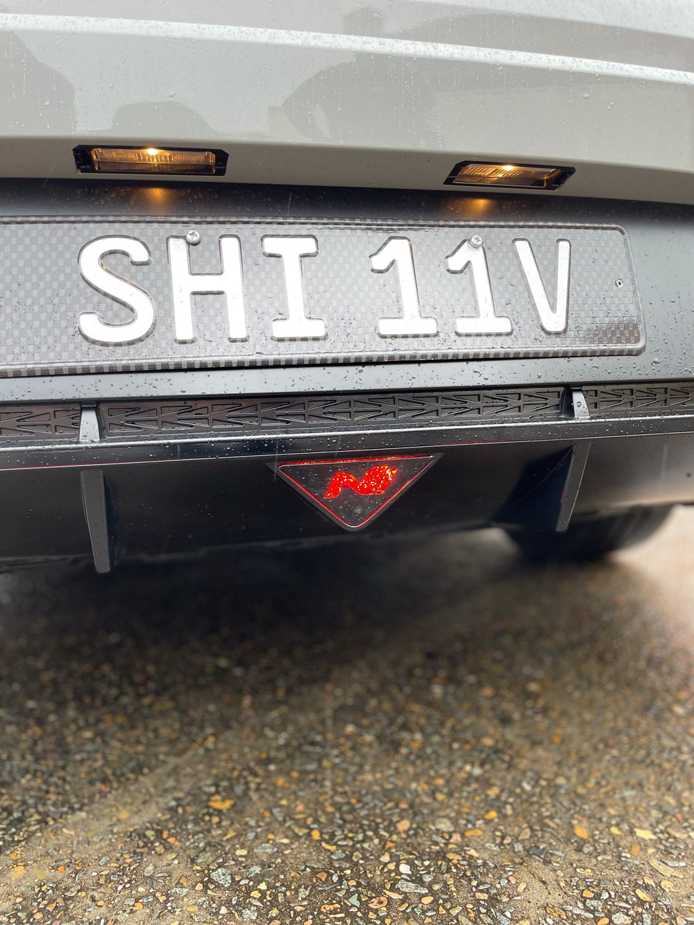 Hyundai i30 N Sedan Rear Fog Light Overlay 2021-2023