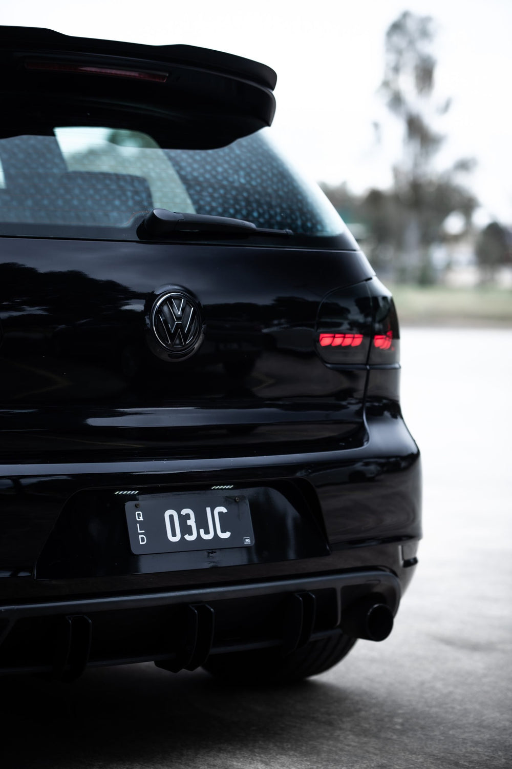 Volkswagen Golf MK6 Rear Badge Overlay