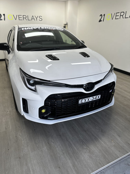 Toyota GR Corolla "GR" Badge Overlay 2022+