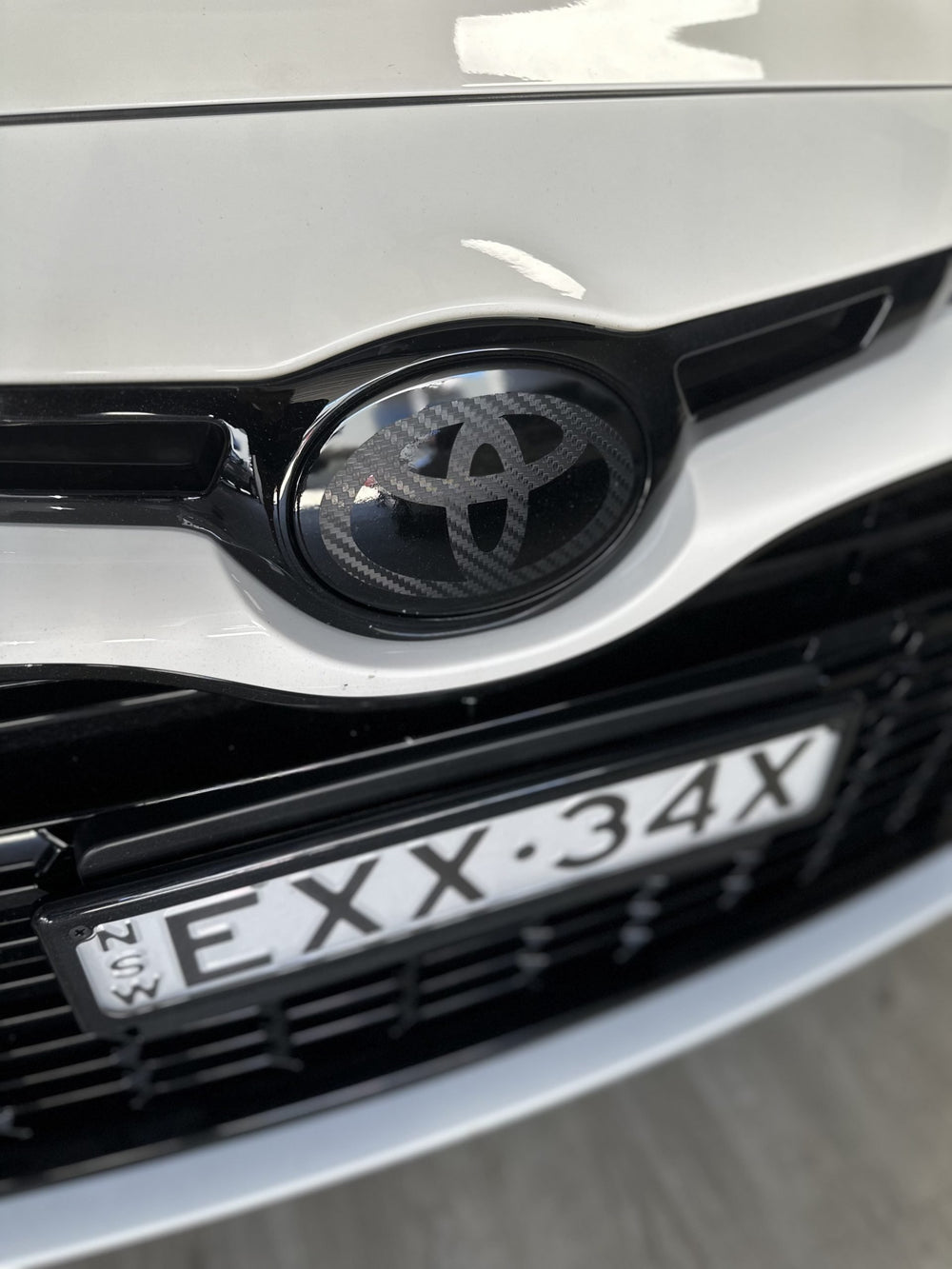 Toyota GR Corolla Front Badge Overlay 2022+