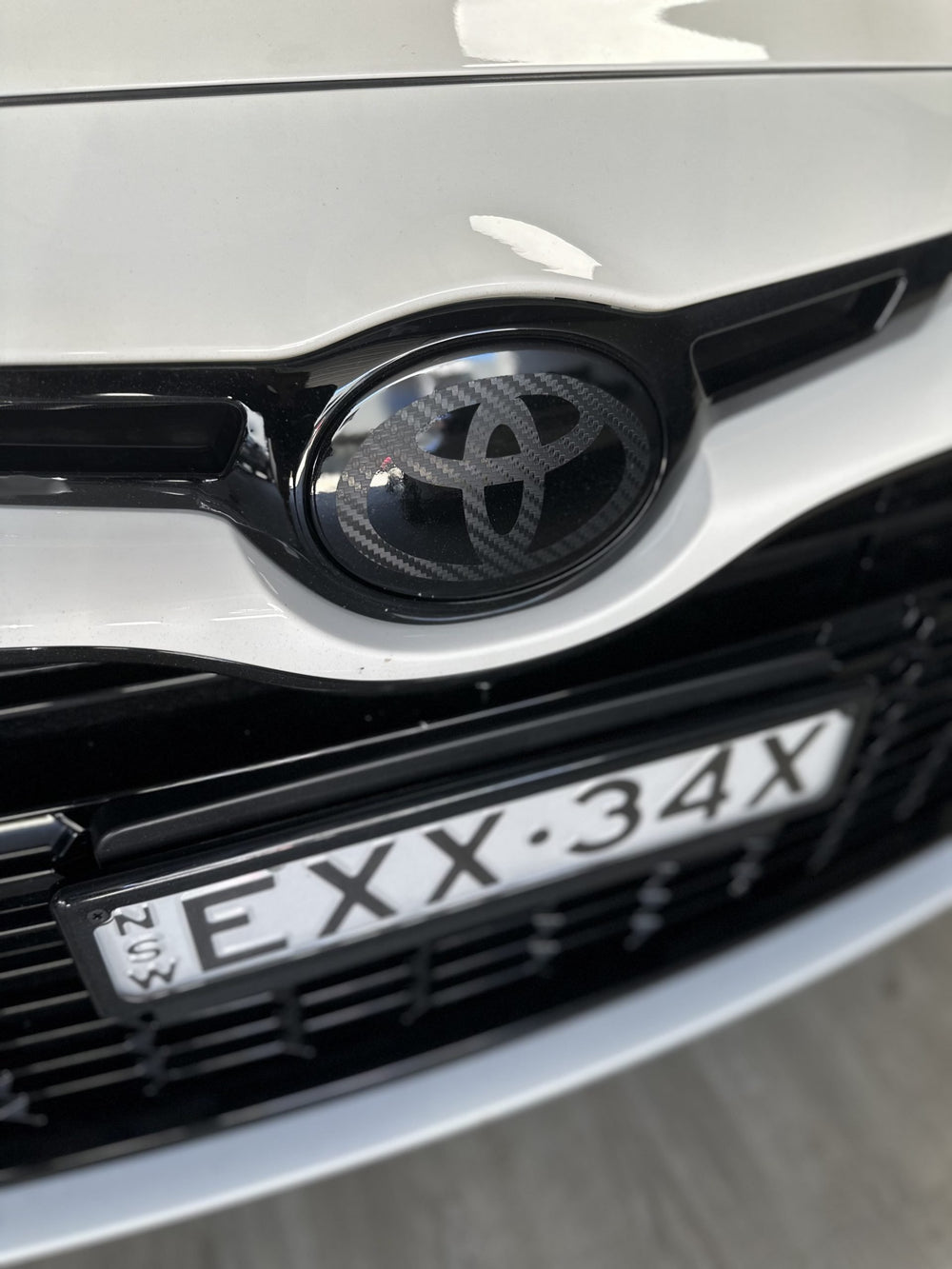 Toyota GR Corolla Rear Badge Overlay 2022+