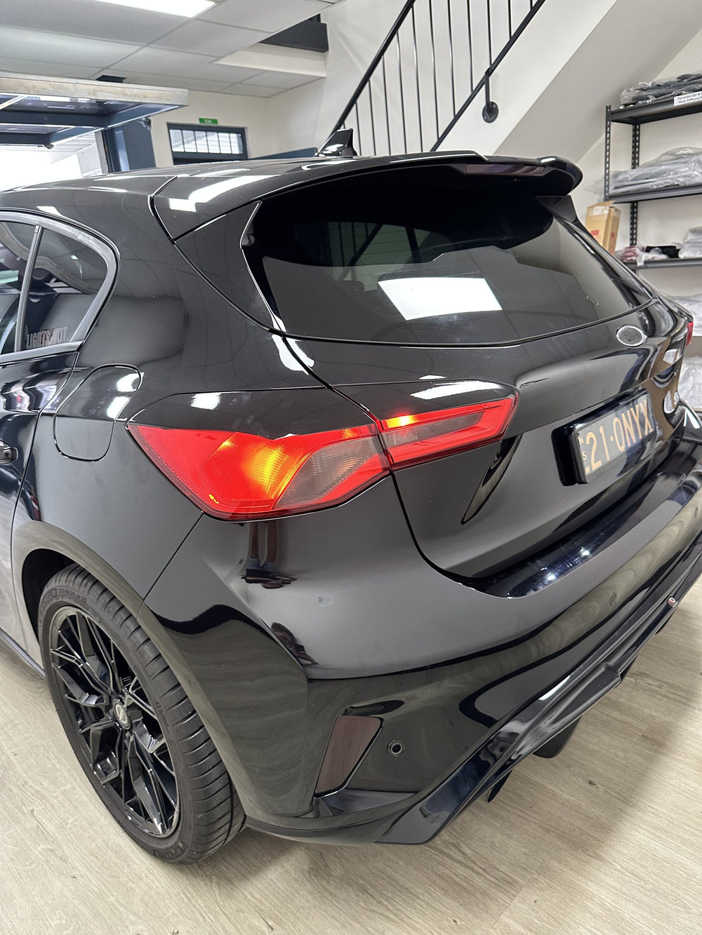 Ford Focus Mk4/4.5 Partial Tail Light Overlay 2018-2023