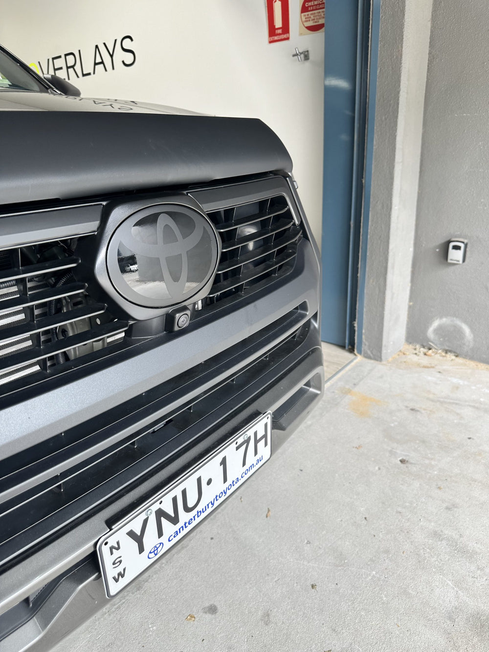 Toyota Hilux Rogue Front Badge Overlay (Smooth Radar Badge) 2022+