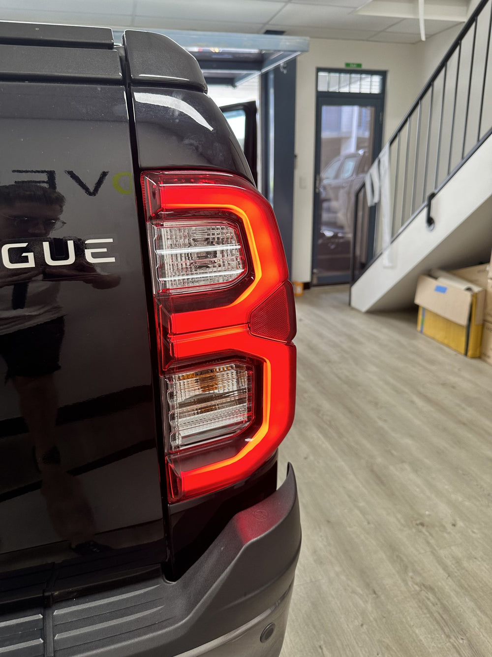 Toyota Hilux Partial Tail Light Overlay 2022+
