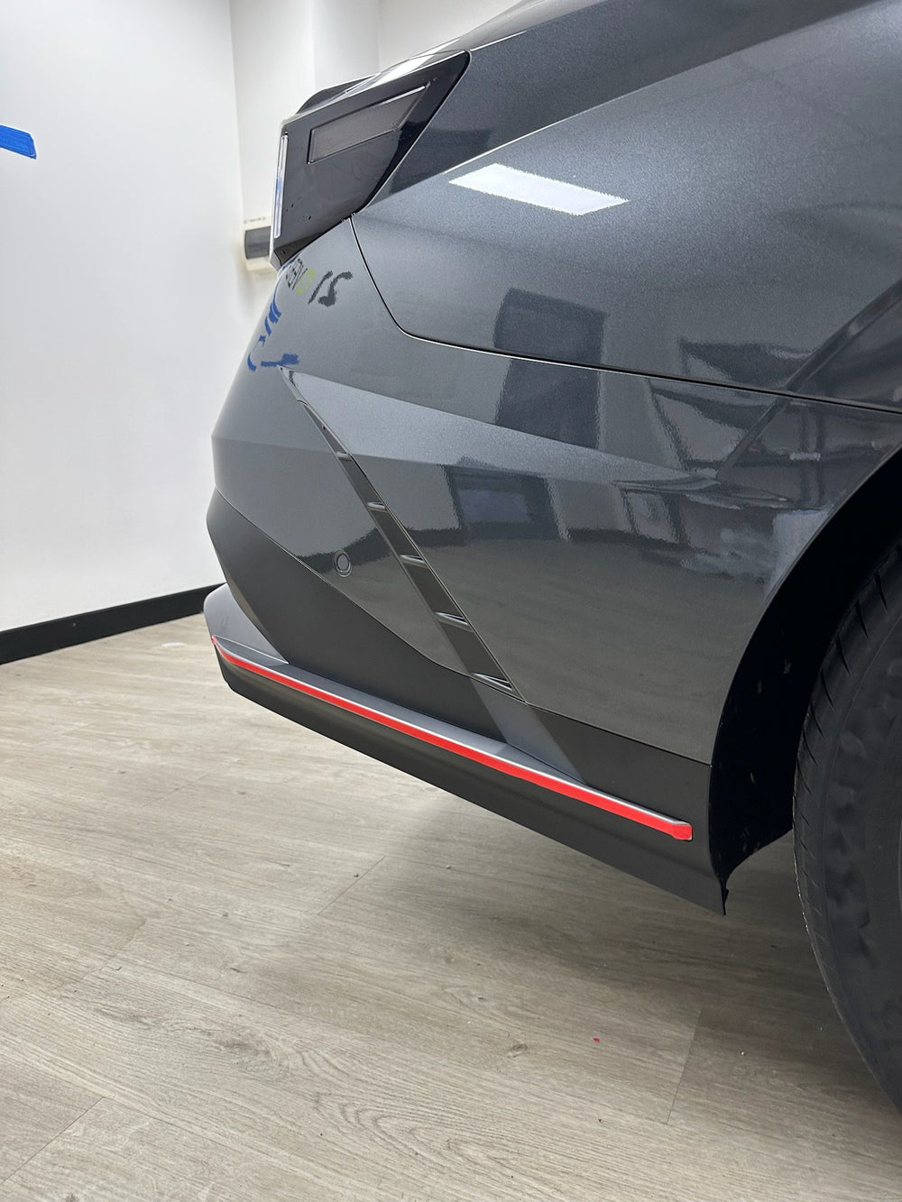 Hyundai Sonata N Line Bumper Stripe and Diffuser Accent Overlay 2023+