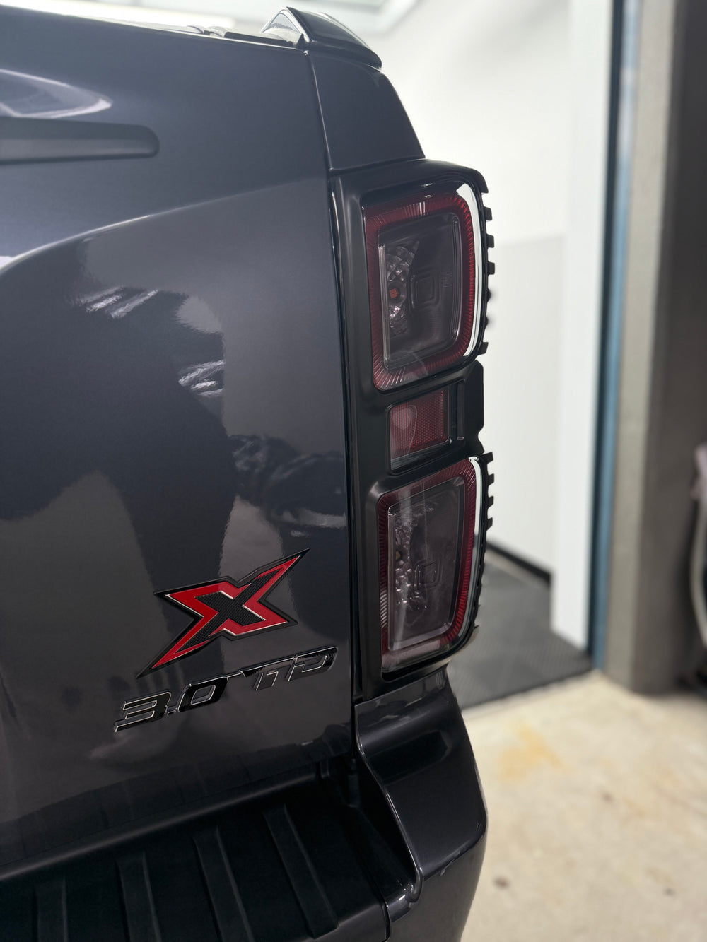 Isuzu D-MAX Rear "3.0 TD" Lettering Overlay 2021-2023