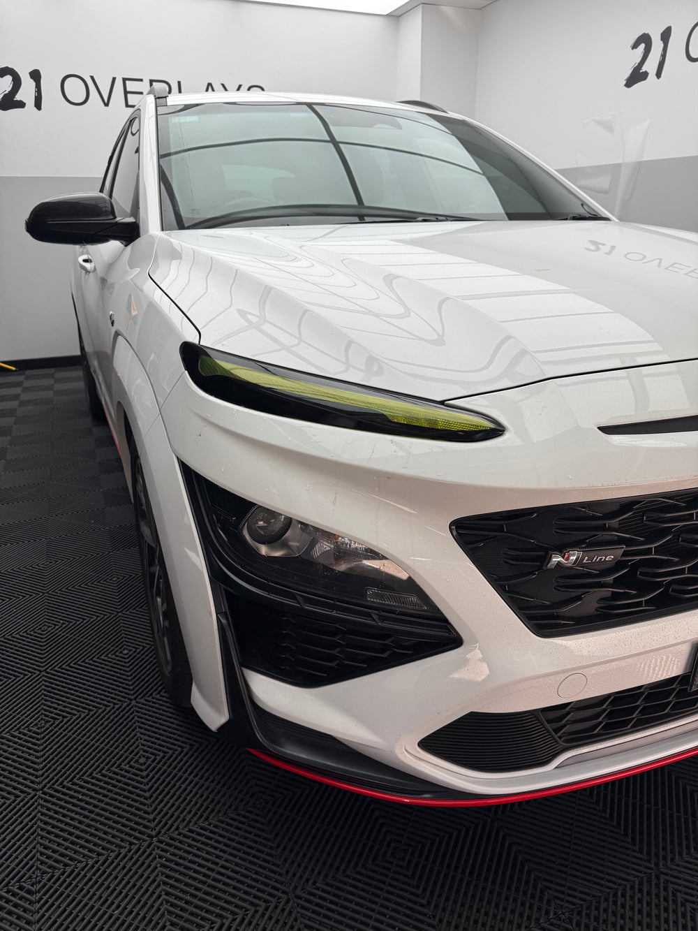 Hyundai Kona Daytime Running Light Overlay 2021-2023