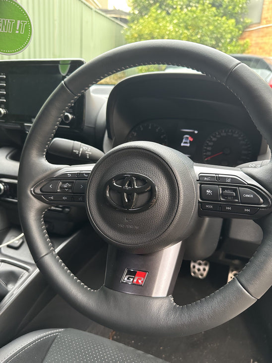 Toyota Corolla Steering Wheel Badge Cover 2018-2023+