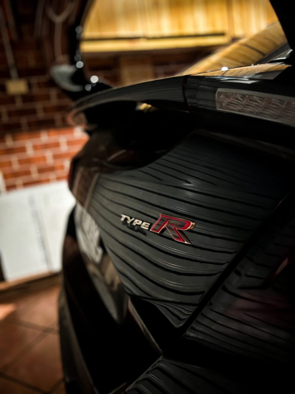 Honda Civic Type R Front and Rear "R" Badge Overlay 2019-2022