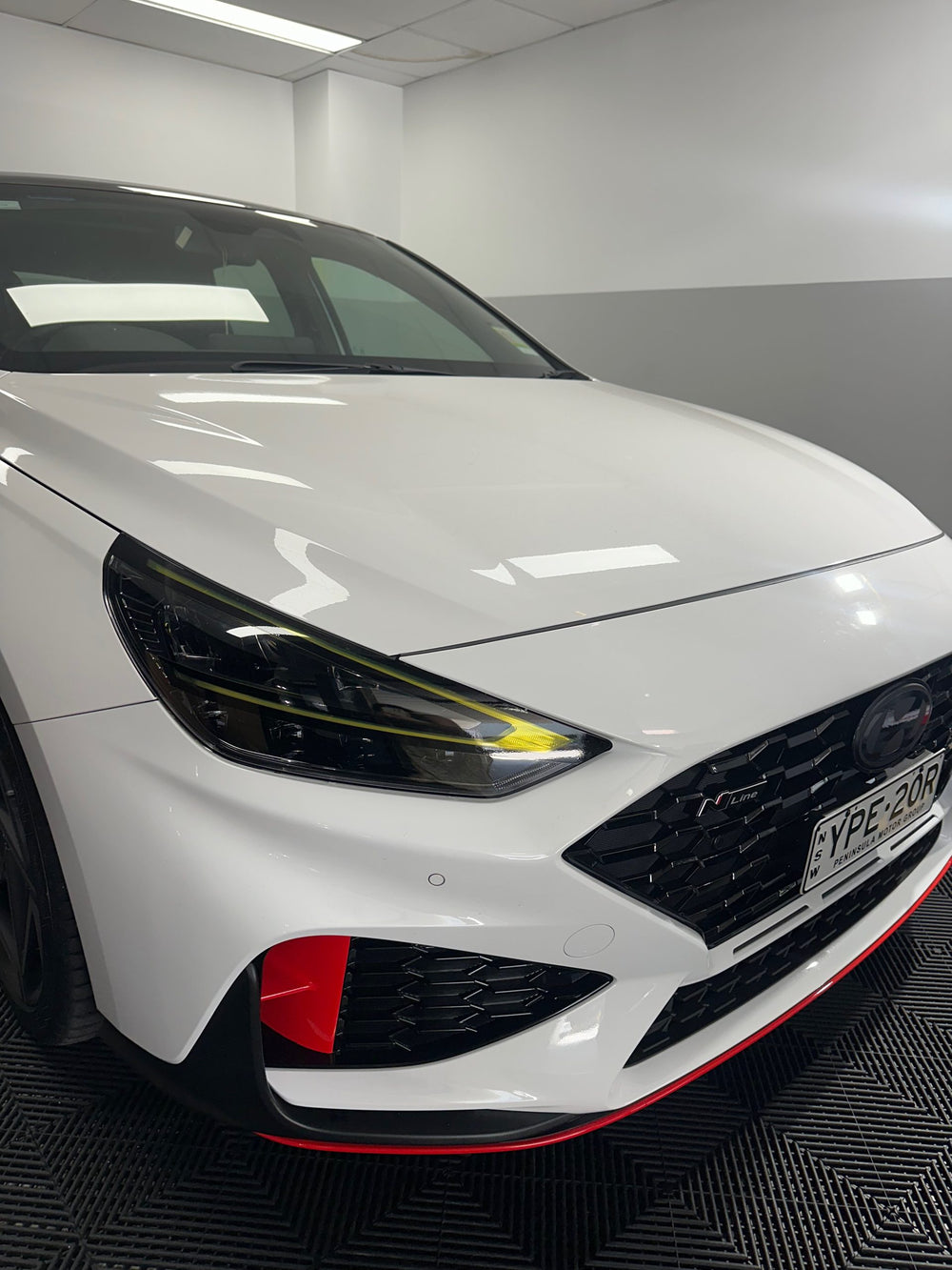 Hyundai Facelift i30 N Line Daytime Running Light Tint Overlay 2024+