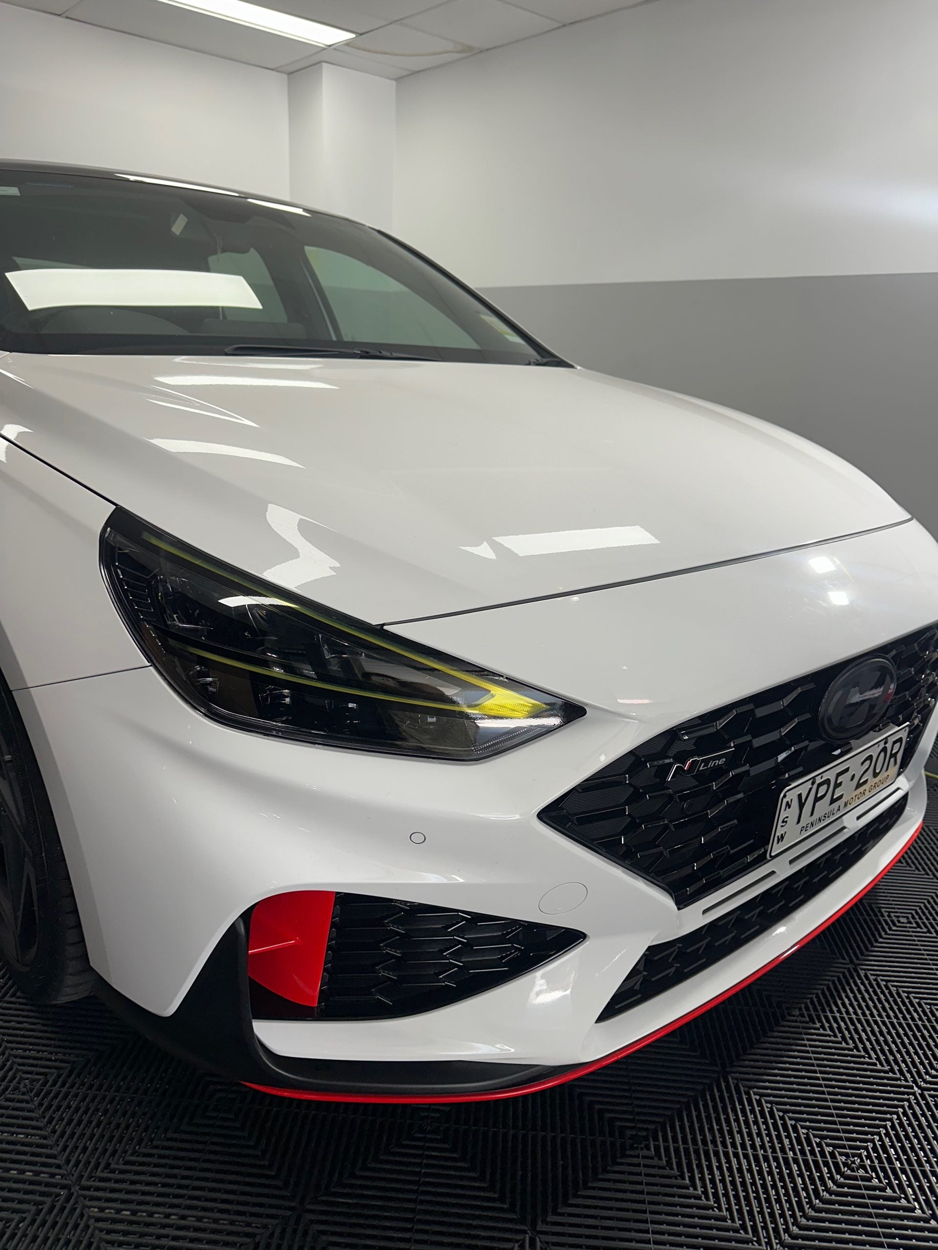 Hyundai Facelift i30 N Line Front Intake Accent Overlay 2024+