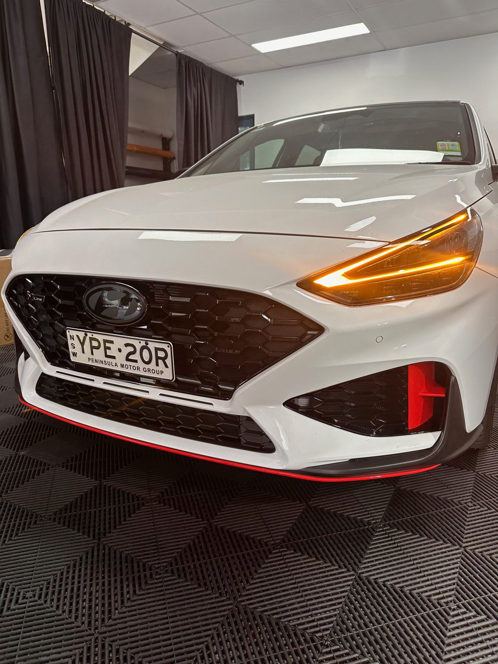 Hyundai Facelift i30 N Line Daytime Running Light Tint Overlay 2024+