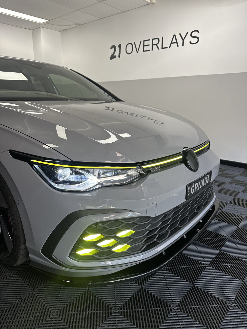 Volkswagen Mk8 Fog Light Overlays (GTI Model Only)