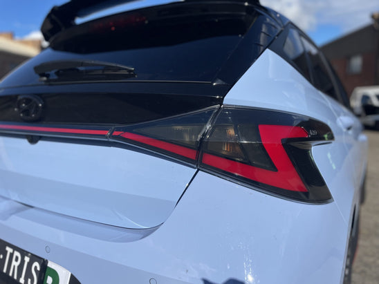 Hyundai i20 N Partial Tail Light Overlay 2021-2025+