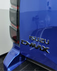 Isuzu D-MAX Rear "Isuzu & D-MAX" Lettering Overlay 2024+
