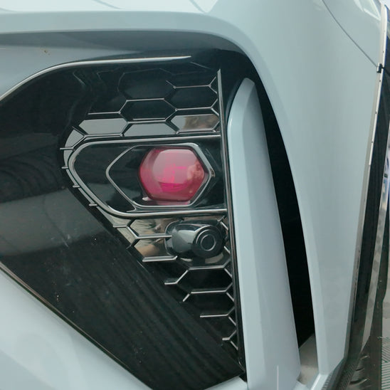 Isuzu Facelift MU-X Fog Light Overlay 2025+