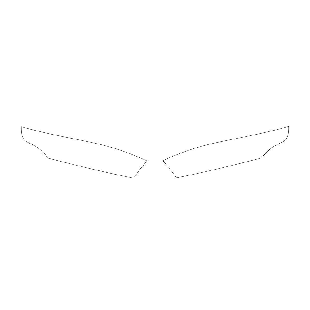 Kia Cerato GT DIY Full Headlight PPF/Tint Kit 2022-2024