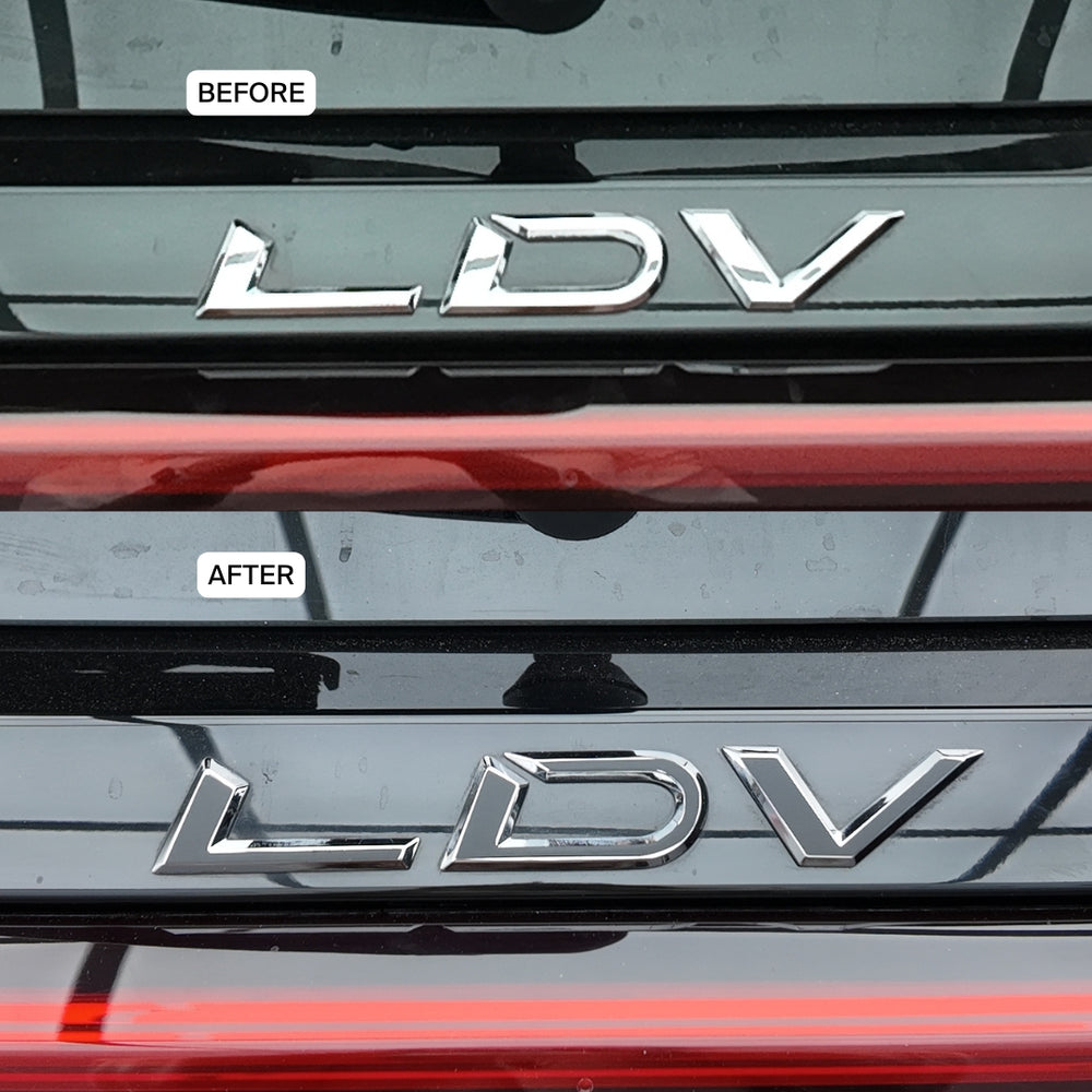 LDV D90 Rear "LDV" Lettering Overlay