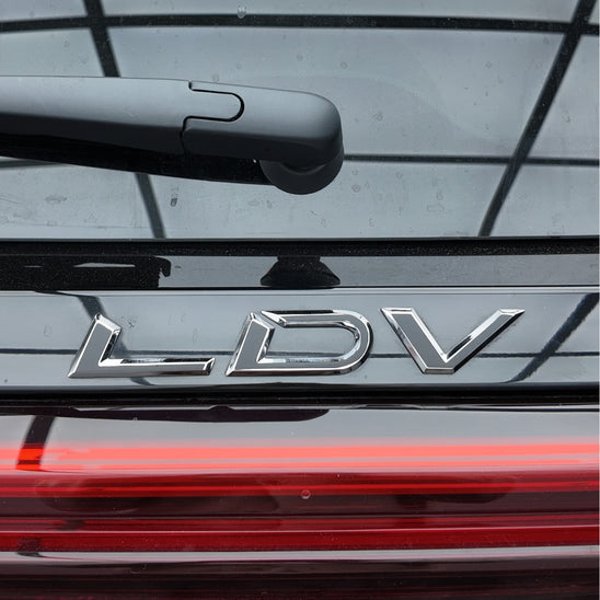LDV D90 Rear "LDV" Lettering Overlay