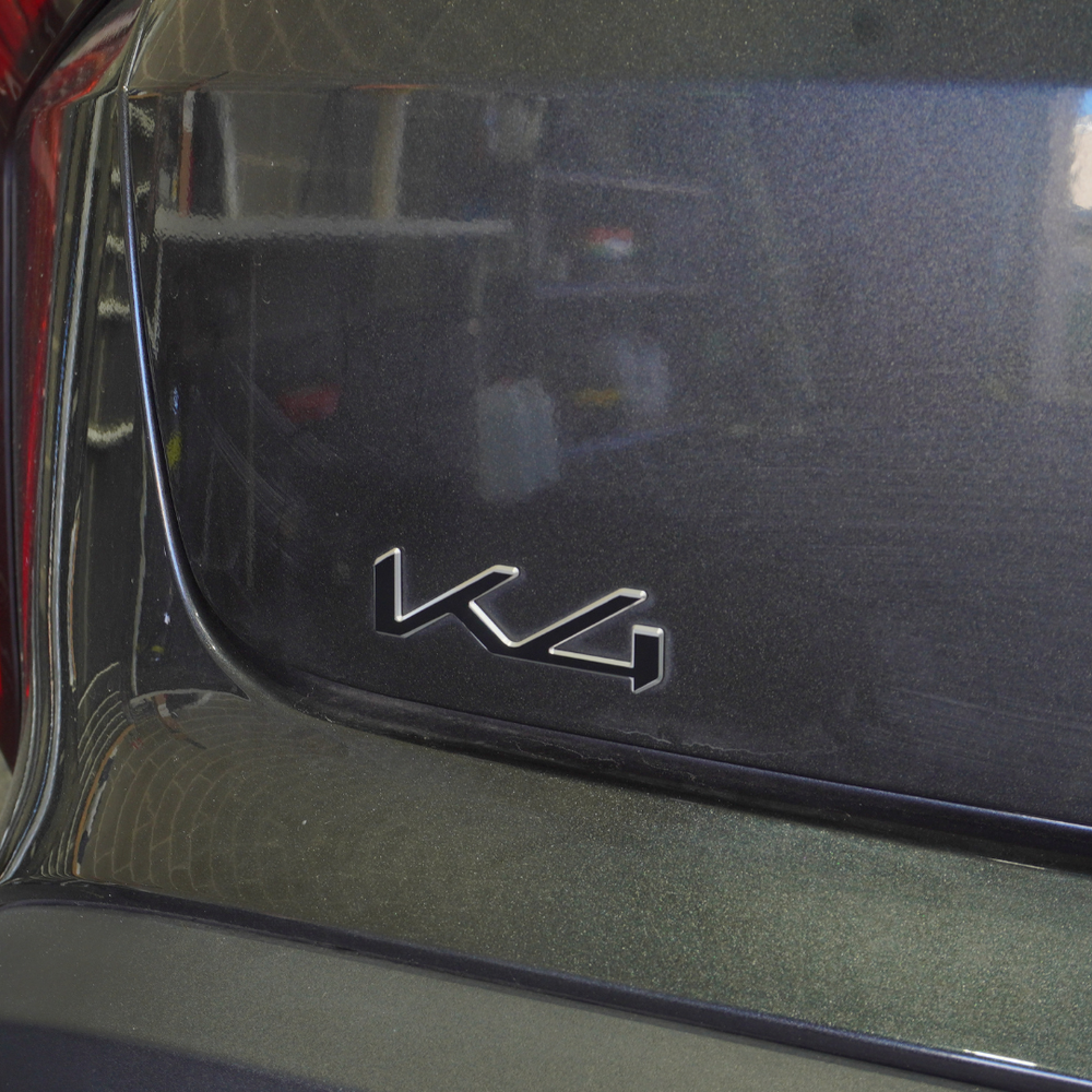 Kia K4 Rear "K4" Badge Overlay 2025+