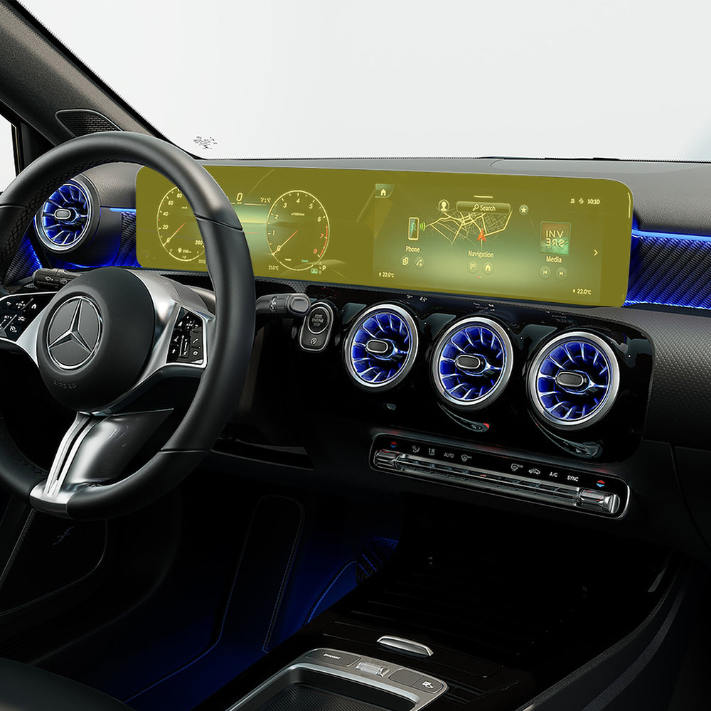 Mercedes A class Interior Screen PPF Kit 2019+