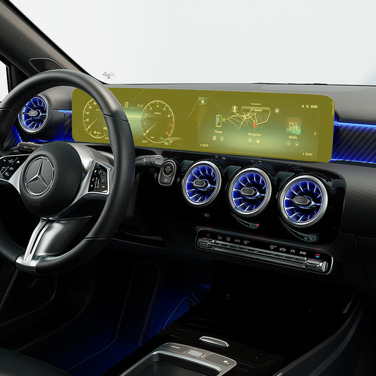 Mercedes A class Interior Screen PPF Kit 2019+
