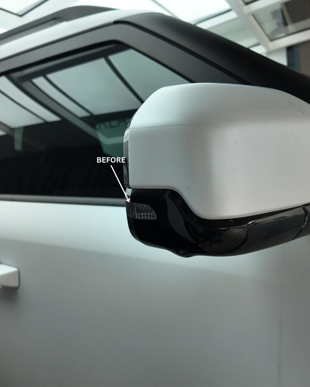 BYD Shark 6 Side Mirror Indicator Overlay
