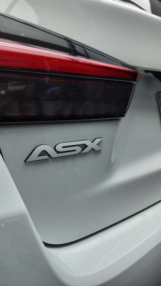 Fits Mitsubishi ASX XD 2019-2025 - Rear "ASX" Badge Overlay