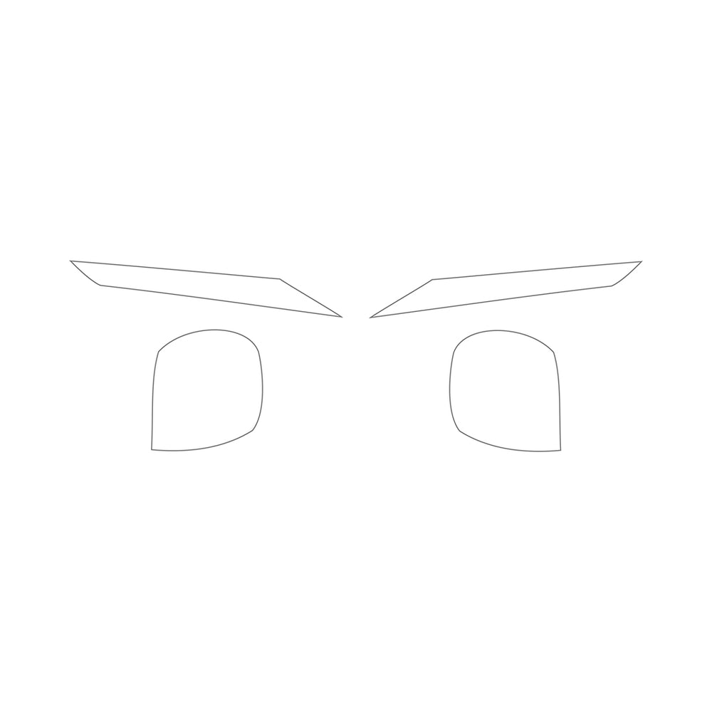Mitsubishi Outlander DIY Full Headlight PPF/Tint Kit 2022-2024