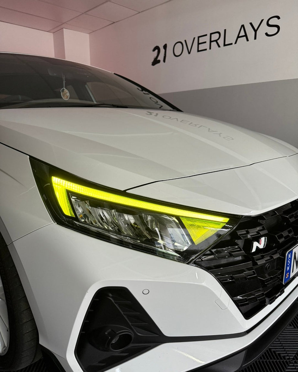 Hyundai i20 N Day Time Running Light Overlay