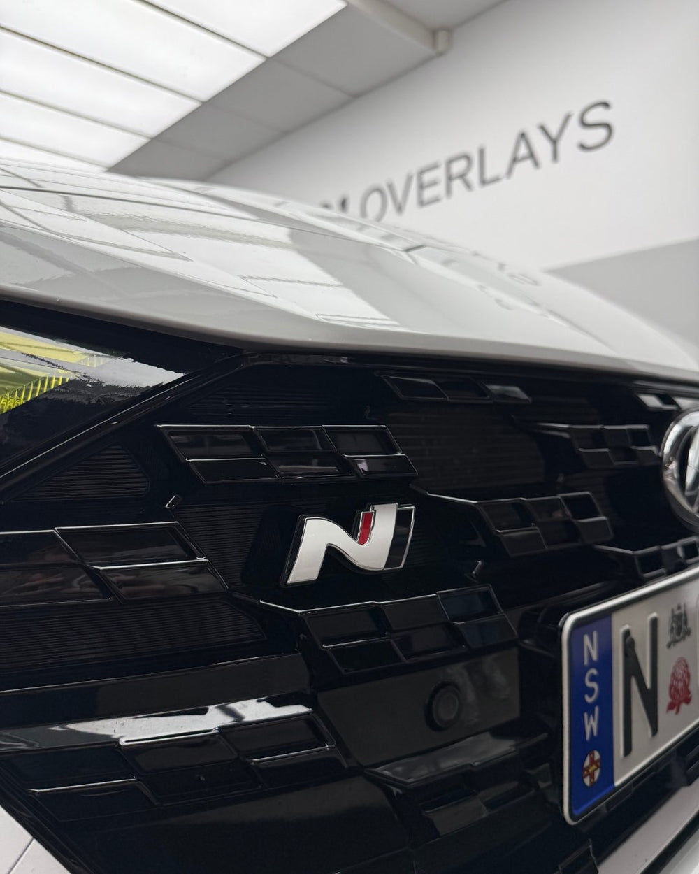 Hyundai i20 N Front and Rear "N" Badge Overlay 2021-2024