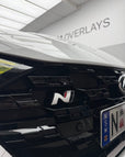 Hyundai i20 N Front and Rear "N" Badge Overlay 2021-2024