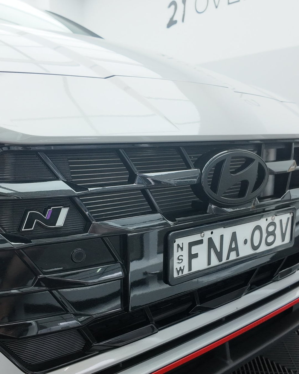 Hyundai i20 N Front and Rear "N" Badge Overlay 2025+