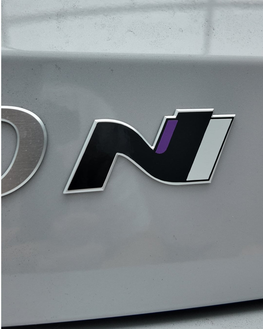 Hyundai i20 N Front and Rear "N" Badge Overlay 2025+
